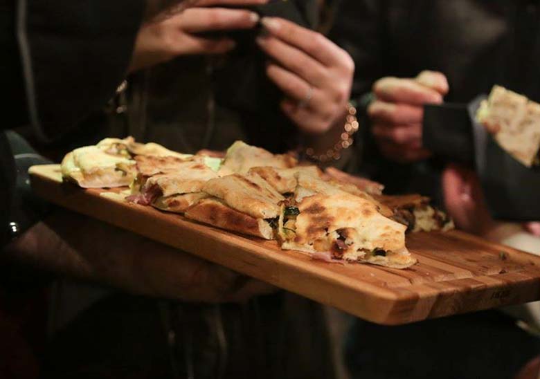 vassoio con pizza food