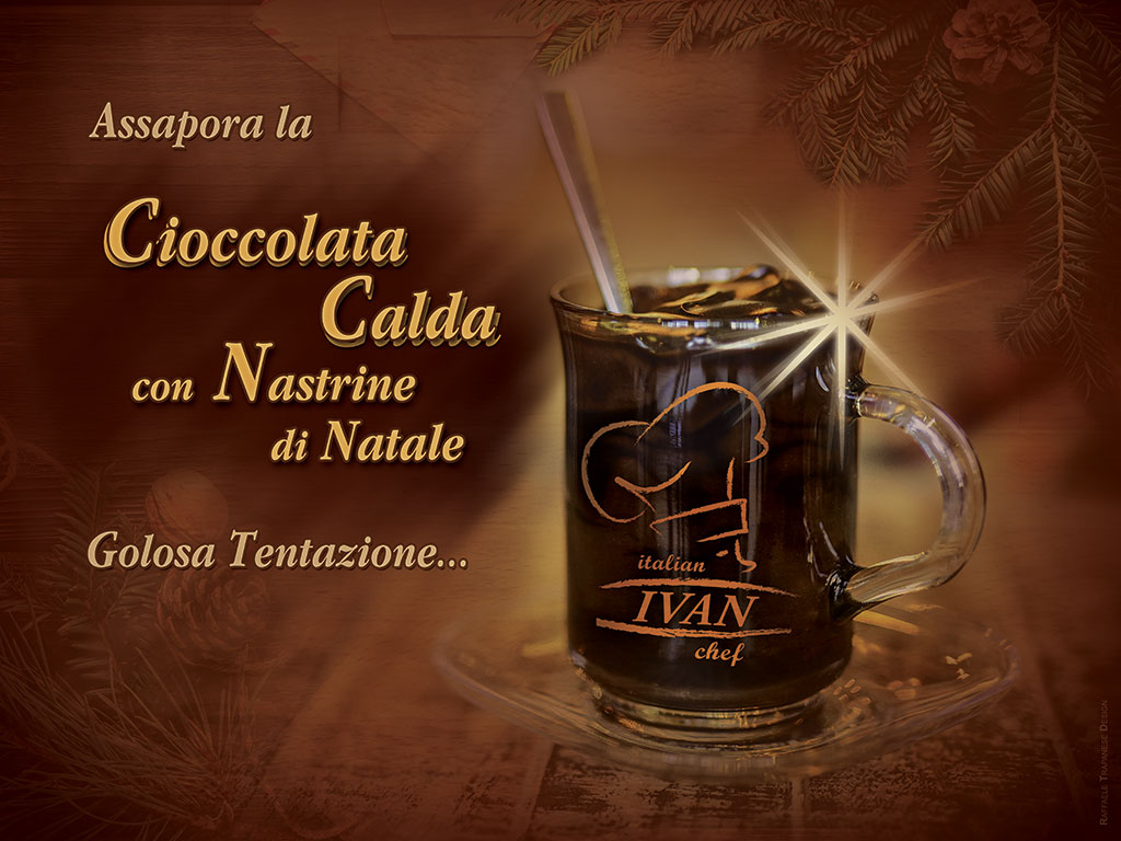 Cioccolata Calda e Nastrine di Natale di Ivan Italian Chef